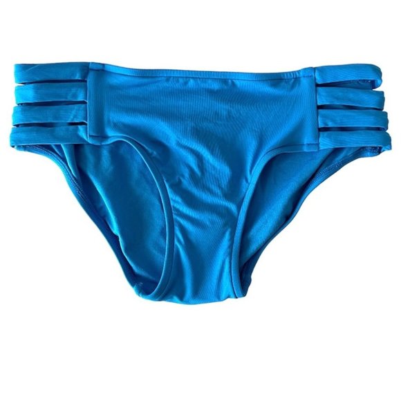Seafolly Active Multi Strap Hipster Swim Bottom Electric Blue - Picture 1 of 7